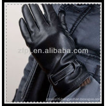 boys leather thick glove for car driving